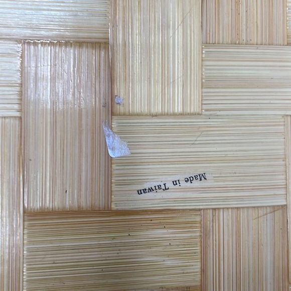 Vintage MCM Formosa Bamboo Wood Square Cheese Cracker Tray 13X13 Serving Platter - Picture 4 of 4